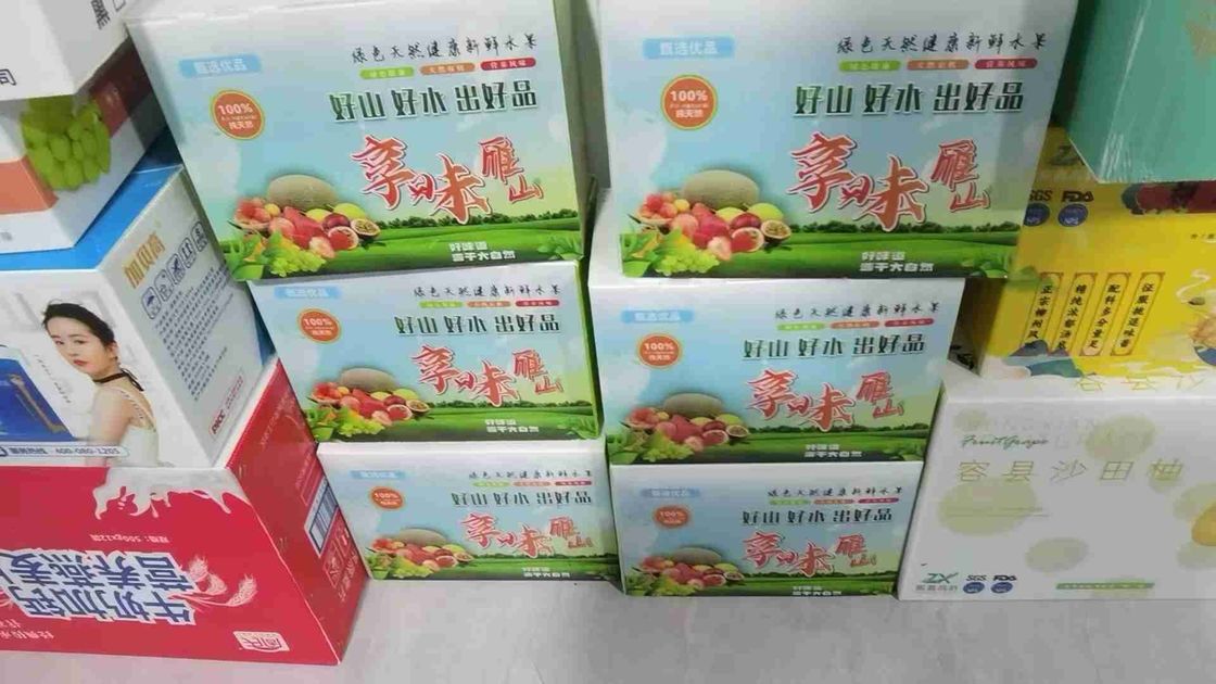 Lightweight Color Carton Box Rectangular Printing Carton Boxes Durable