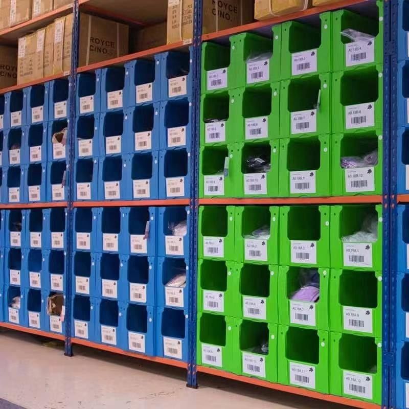 Plastic Warehouse Storage Containers Various Sizes Warehouse Storage Box Eco Friendly