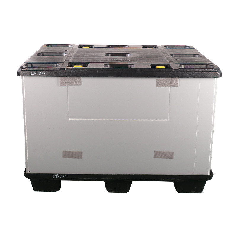 800x600mm Foldable Plastic Pallet Box | Durable & Waterproof